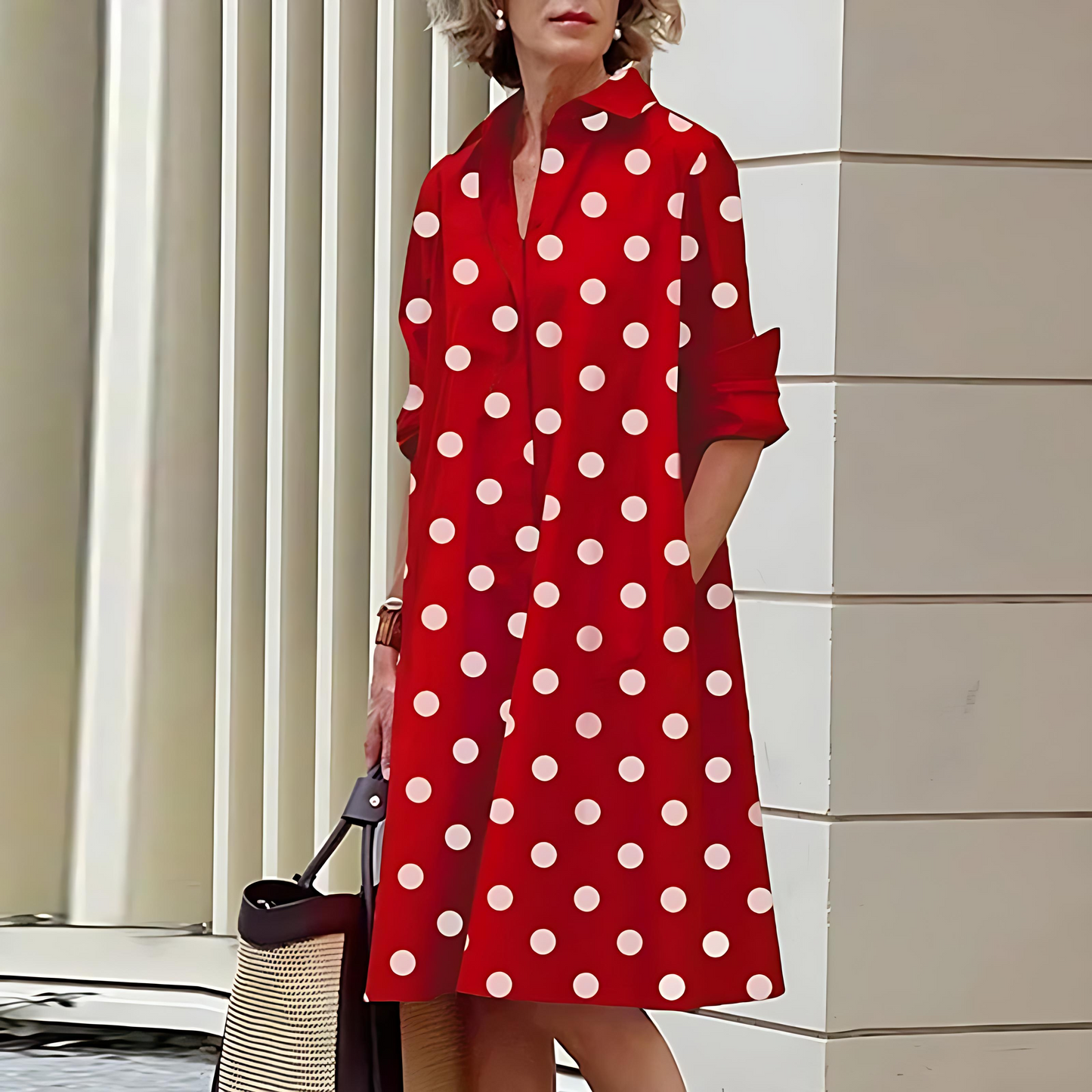Vestido Chemise Feminino
