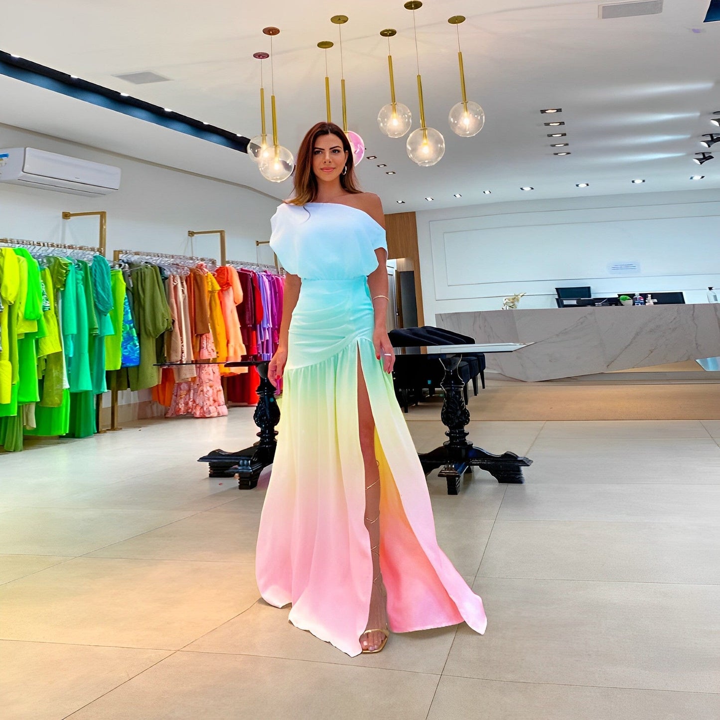 Vestido Longo Sereno Verão Feminino