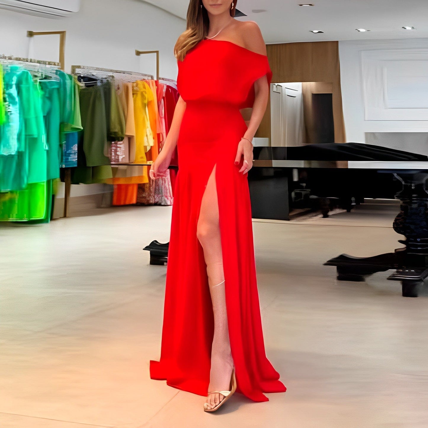 Vestido Longo Sereno Verão Feminino